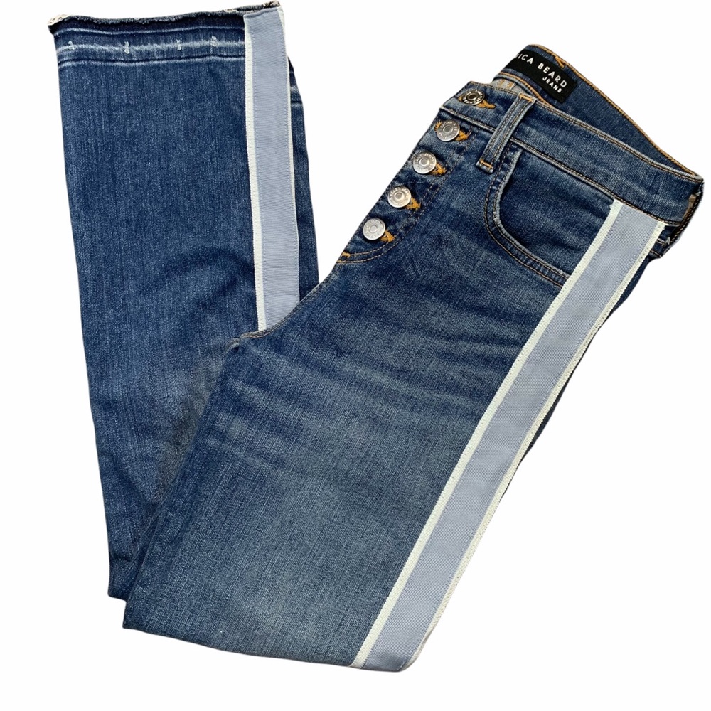 Veronica Beard Carolyn Baby Boot High Rise Jeans - Picture 7 of 16